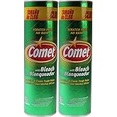 Comet Cleanser with Bleach 28 ounce, (Pack of 2)