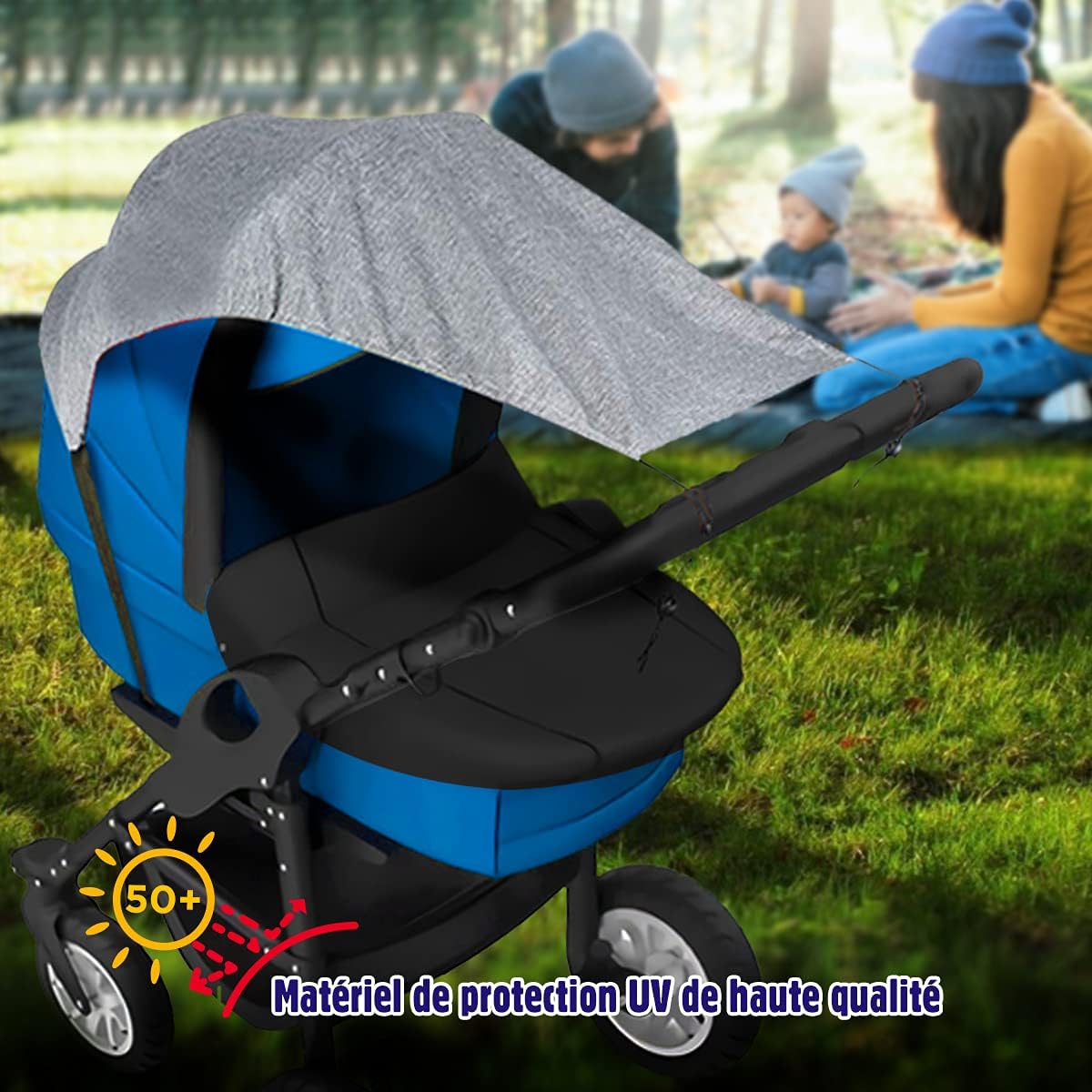 Loclic Com Bebe Et Puericulture Pare Soleils Et Ombrelles Bebe Confort Pare Soleil Universel Pour Poussette Protection Soleil Anti Uv Reglable Pour Poussette Landaus Offert Sac De Rangement
