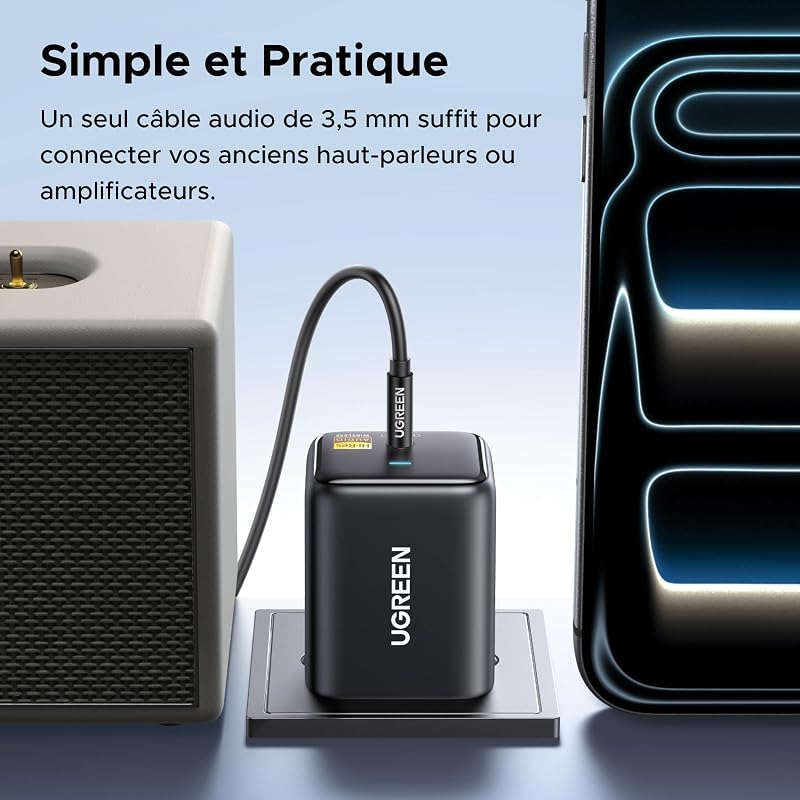 LDAC Récepteur Bluetooth 6.0 Adaptateur Audio Bluetooth pour Chaîne — photo 8 sur 8
