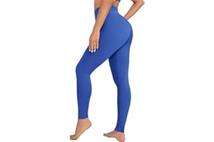 VALANDY High Waisted Leggings for Women Stretch Tummy Control Workout Running Yoga Pants Reg&Plus Size