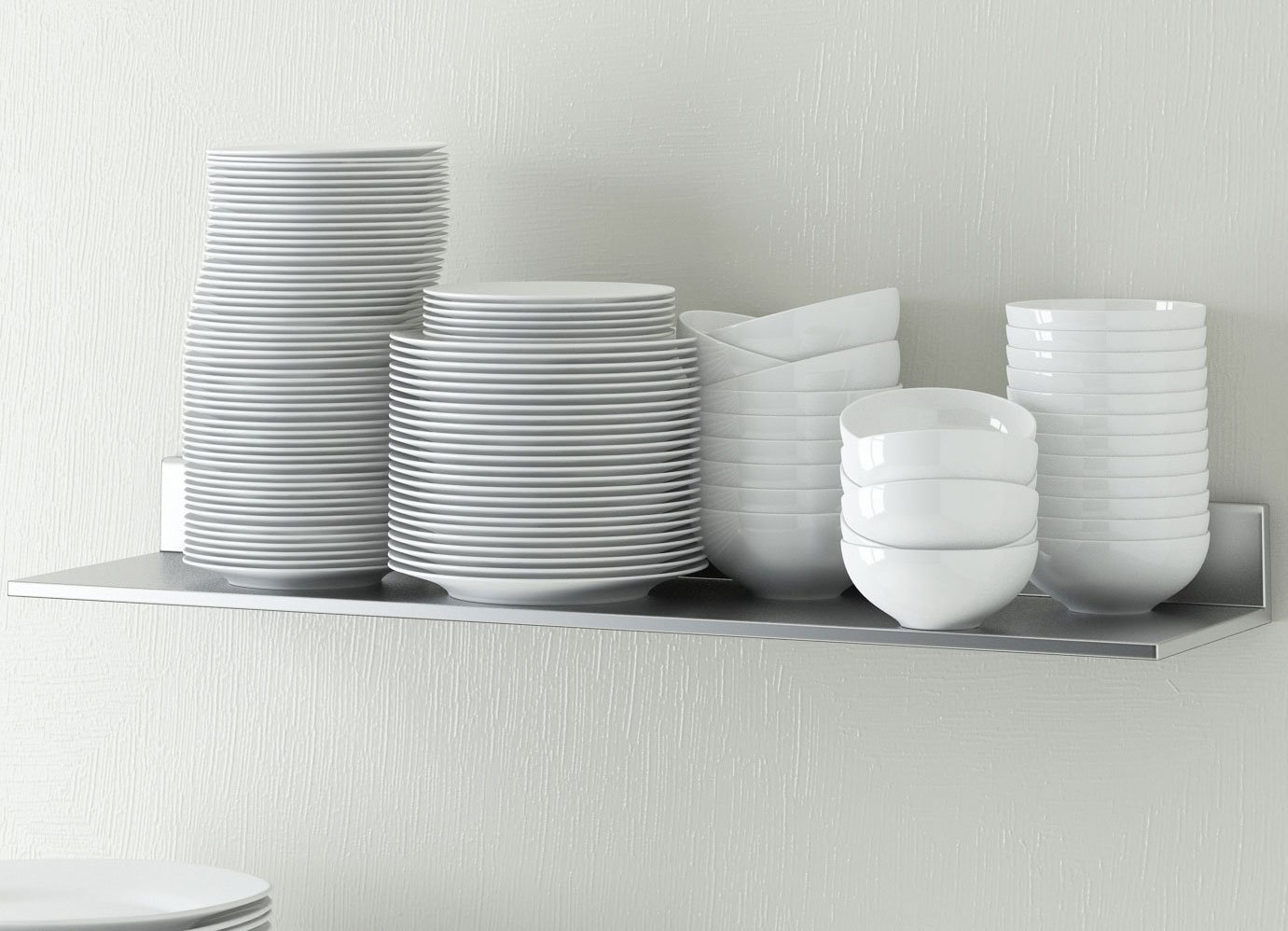 Stainless Steel Restaurant Bar Cafe Kitchen Floating Wall Shelf 8X30 Inch Pre.. 15 716PsQlbceL