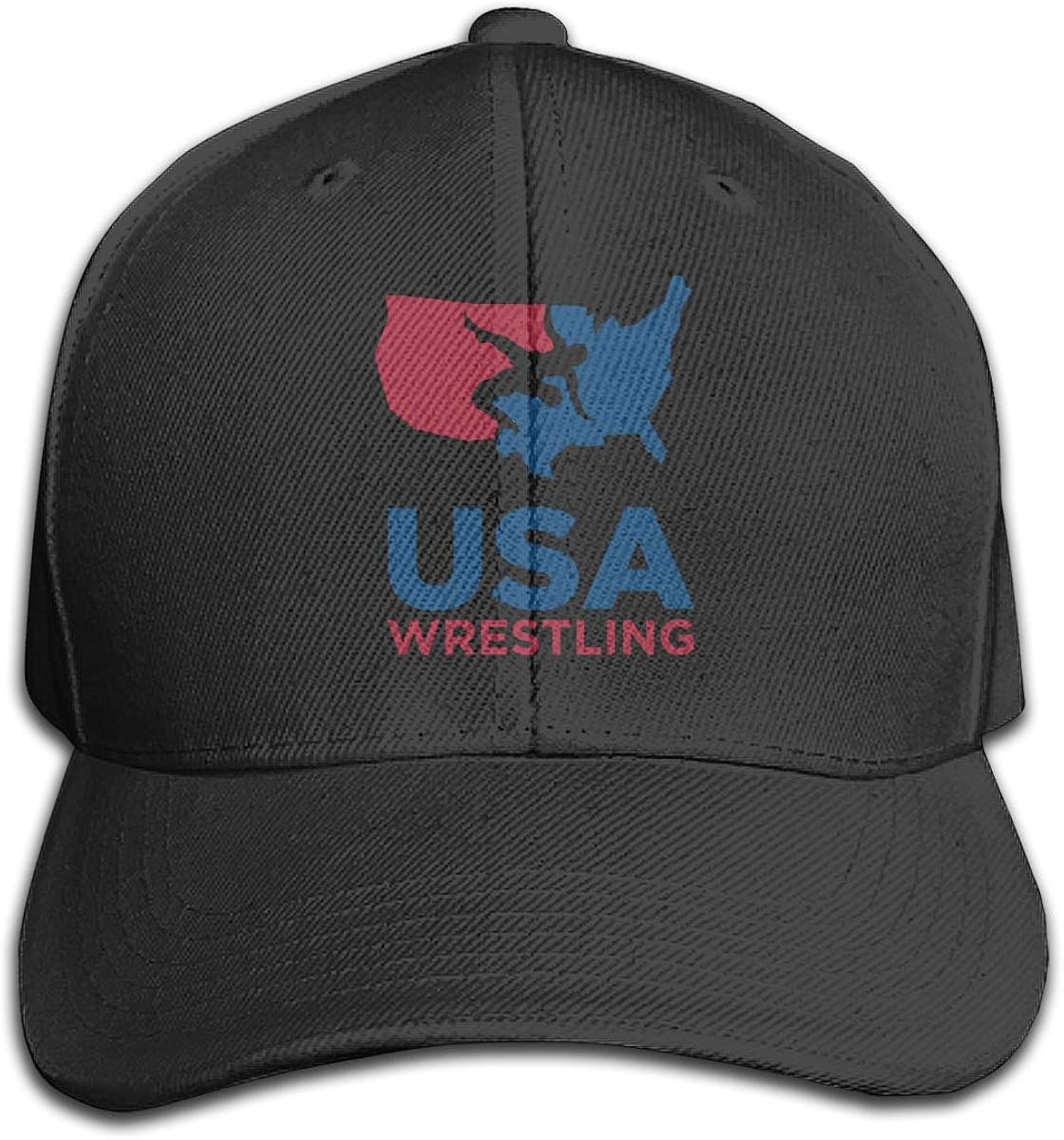 USA Wrestling Hat Unisex Classic Adjustable Plain Snapback Baseball Cap