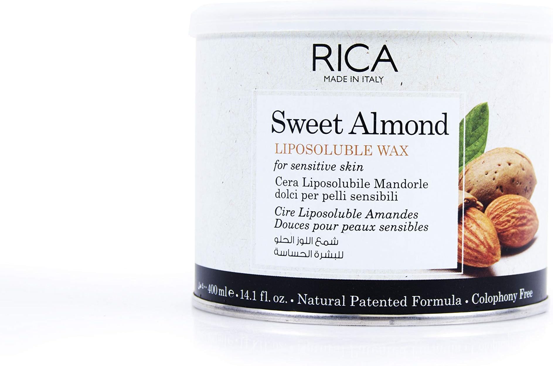 Warmwax Mandel from Rica, bottle 400 ml