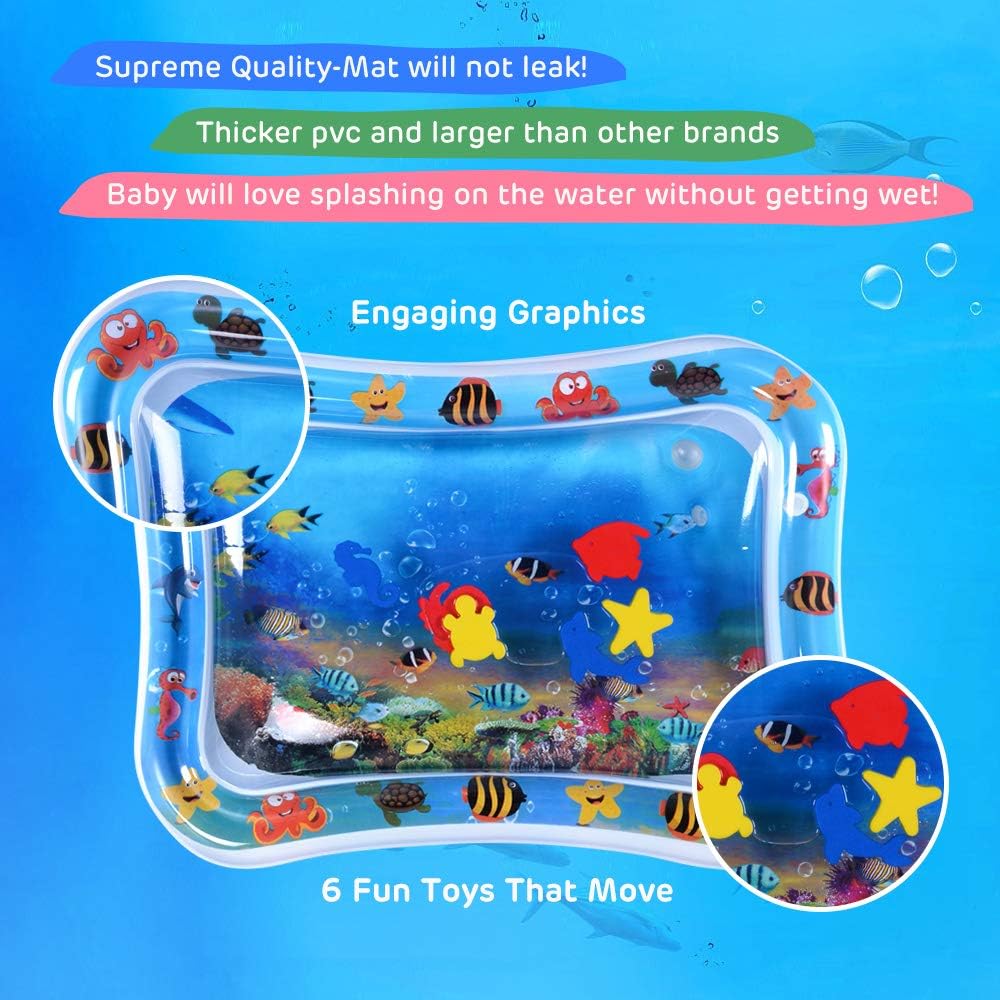 magifire tummy time baby water mat