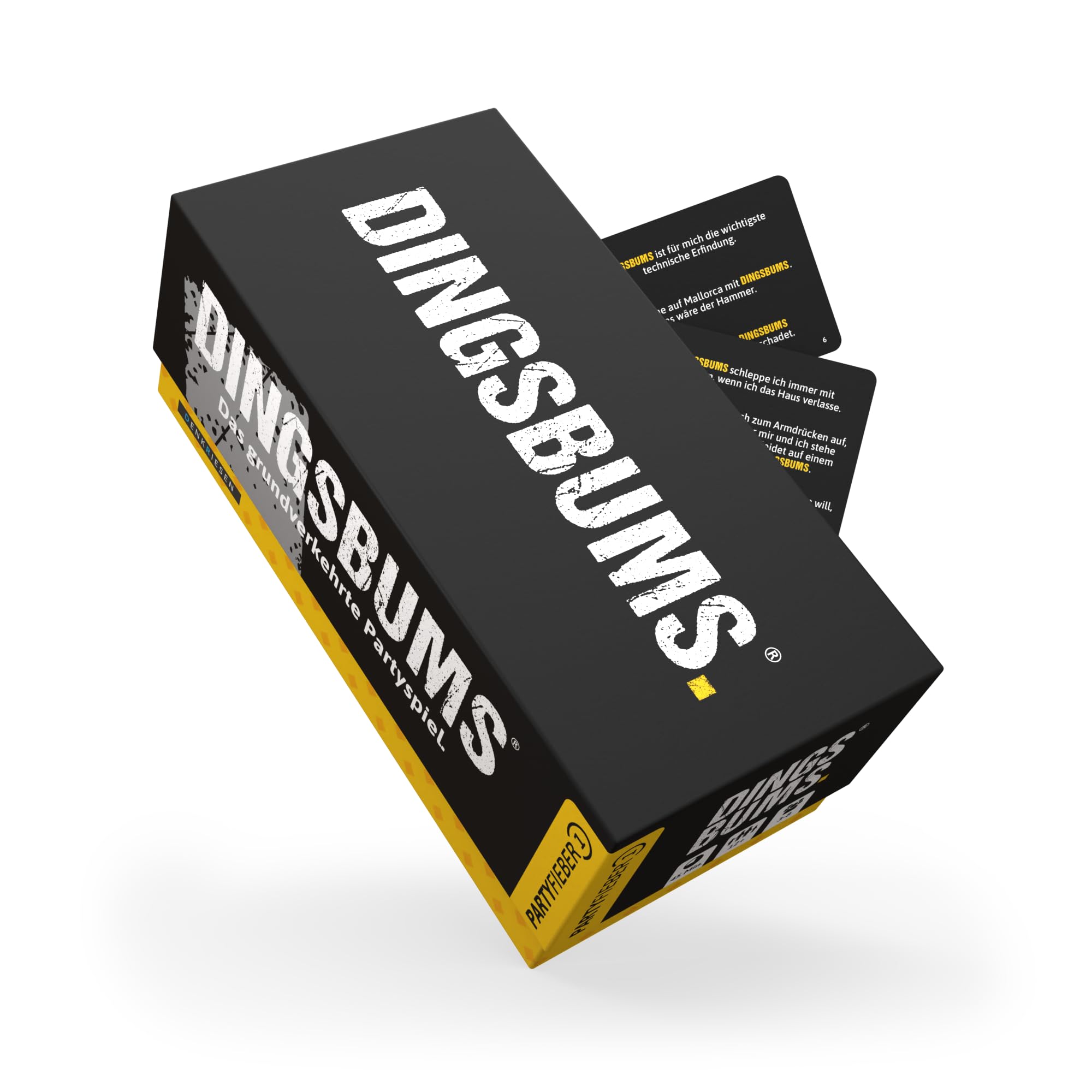 DENKRIESEN - PARTYFIEBER - DINGBUMS Party Game | 336 Cards - 900 Funny Phrases | Family Game | Party Game | Gift Idea | For Young & Old | Fun Guaranteed!