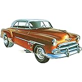 AMT Skill 2 Model Kit 1951 Chevrolet Bel Air 2-in-1 Kit Retro Deluxe Edition 1/25 Scale Model