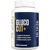 Dr. Ashley Wellness GlucoCut+ | Metabolic Health Supplement | 90 Capsules | Metabolic Health Support, Optimize Activation &amp; Support, 30 Servings