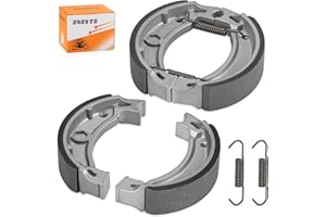 2Pcs Front/Rear Brake Shoe & Spring for Yamaha Blaster Grizzly Raptor TTR Timberwolf Moto-4 TW 80 90 110 125 200 225 350 1962