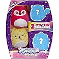 Squishmallows ENT_551113 Cinema Playset-Includes 2-Inch Mini Pretzel Chair, One Popcorn Bucket-Irresistibly Soft, Colourful Plush, Multicolor