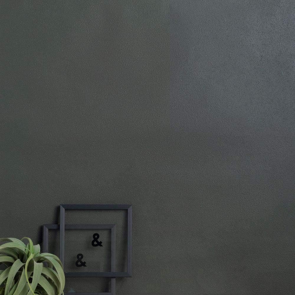 Amazon 水性塗料 壁紙の上から塗れる ペンキ ウォールペイント マットウォール 1kg イタリアングレー Jq5 塗料缶 ペンキ