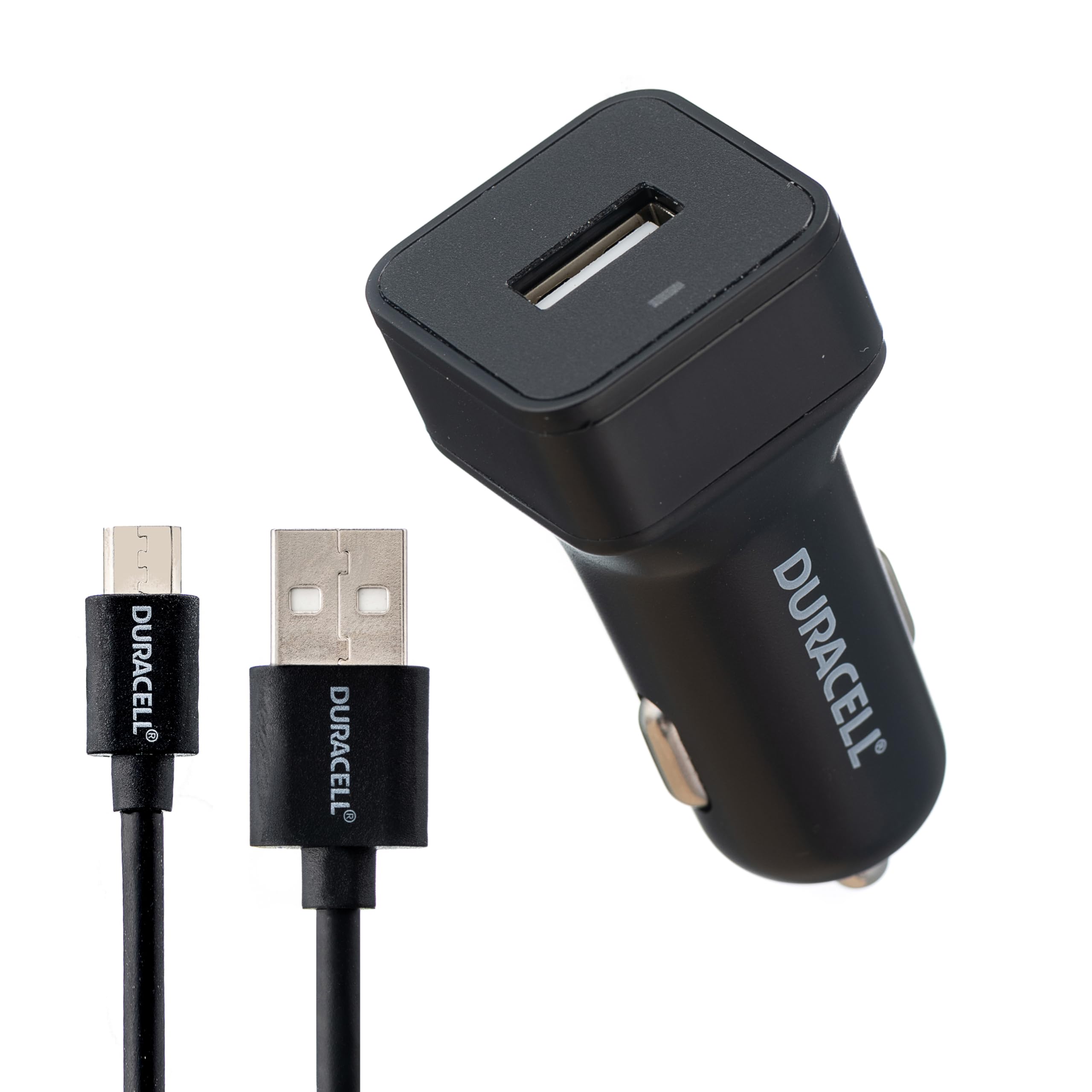 Duracell DR5032A Car Black Mobile Phone Charger - Mobile Phone Chargers (Car, Universal, Car, Black, 5V, 2.4A)