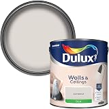 Dulux Silk Emulsion Paint Walls Ceilings Just Walnut 2.5L