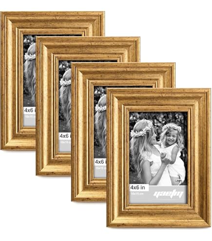 Craig Frames Linear 13x19 Picture Frame With Mat For 9x13 Photo, Aged Bronze Finish