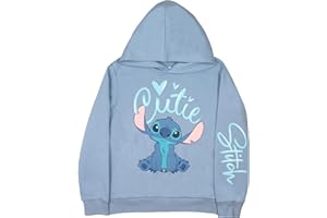 Disney Minnie Mouse, Winnie The Pooh, Lilo and Stitch Girls Pullover Hoodie for Kids