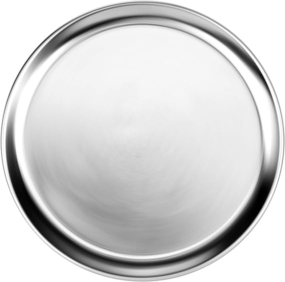 Thunder Group Pizza Tray, 22Inch, Wide Rim, Pack of 12