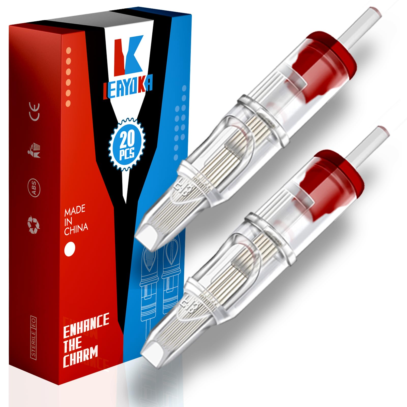 Cartridge - LEAYOKA 20pcs cartridges 1209RM for Beginners and Artists…