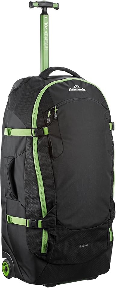 Kathmandu hybrid 70l backpack harness wheeled luggage trolley Clearance