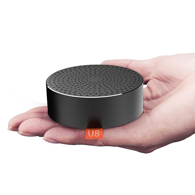 Tragbarer Bluetooth Lautsprecher, Ztotop Mini Wireless Speaker, Metall Gehäuser und Starkem Bass,mit Großen Sound und Mikrofo