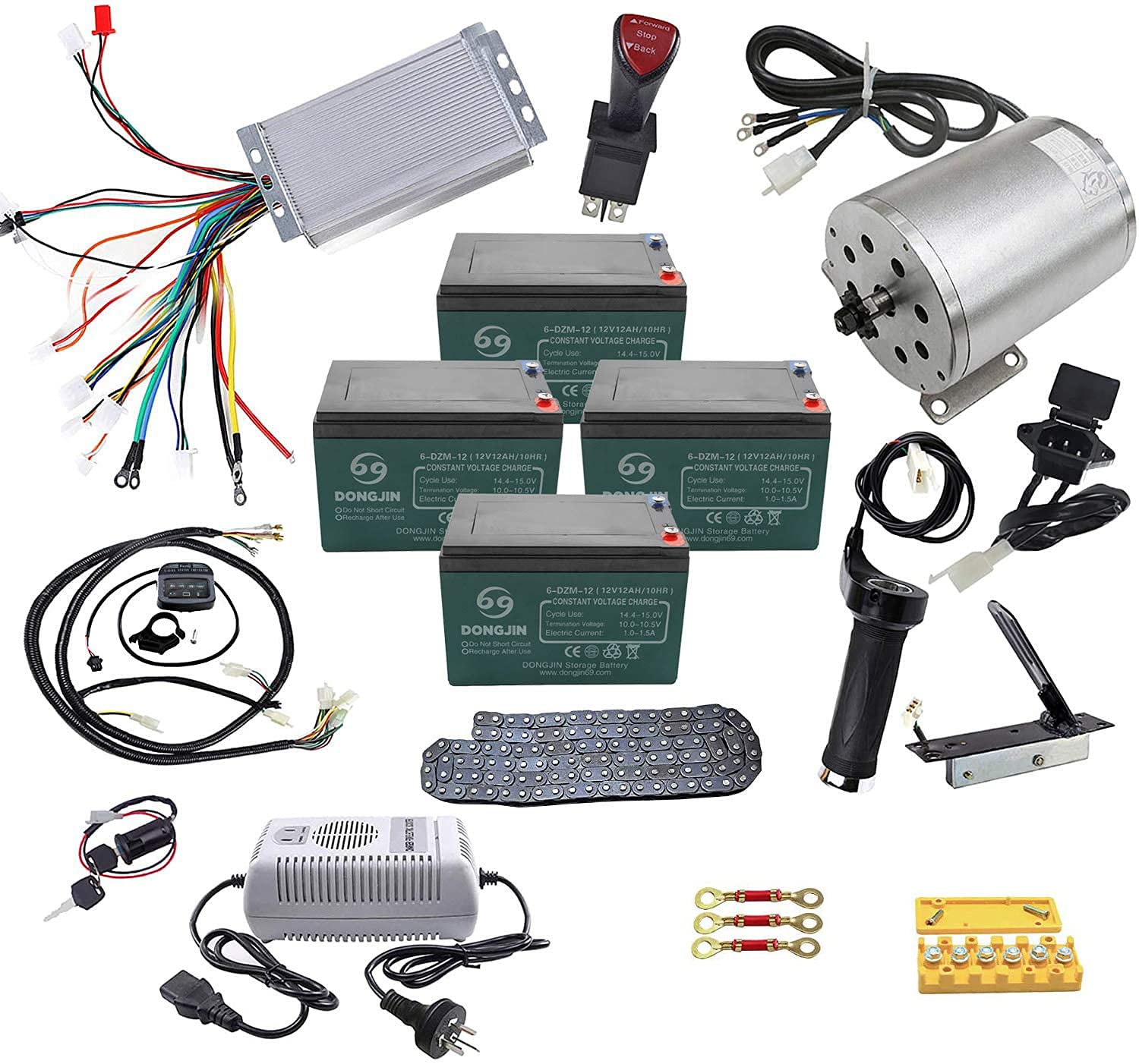 Buy Fuerduo Full Set of 48V 1800W Brushless Electric Motor Controller