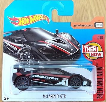 2017 Hot Wheels Then And Now Mclaren F1 Gtr Black 315 365 Short Card Amazon Co Uk Toys Games