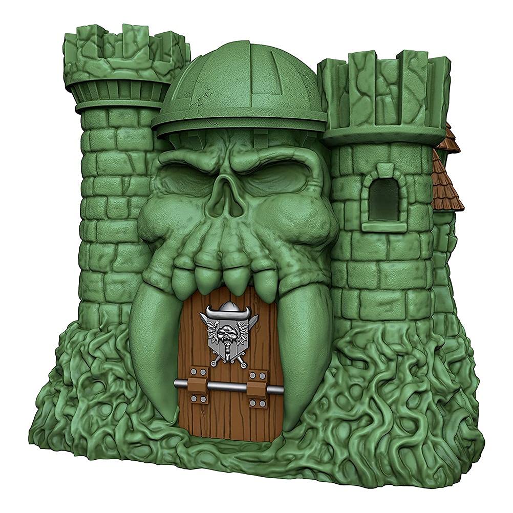Hiraith Castle Grayskull, Castle Skeleton Pendant Hanging Ornament for Halloween Christmas Decoration