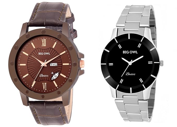 Analogue Mens & Womens Couple Watch MEN07-WOMEN04