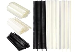UCDOET Stitch Gun Refill, 3000PCS Mini Stitch Tag Gun Refills 0.18“ Micro Fasteners, Tagging Gun Refills for Clothing Quick Sewing - Black+White+Clear, 1000PCS/Each Color (NOT for Standard Tag Gun)