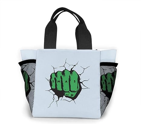 Amazon トートバッグ インクレディブル ハルク ランチバック 弁当袋 防水 レッスンバッグ 弁当バッグ クーラーバッグ 手提げバッグ ショッピング バッグ ミニバッグ エコバッグ コンビニバッグ サブバッグ 5 5 12cm ランチバッグ ランチ巾着 ランチベルト