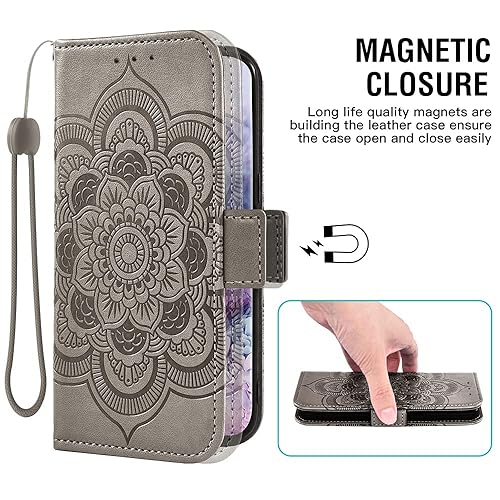 Asuwish Compatible with LG Q6/Q6 Plus/Q6 Mini Wallet Case and