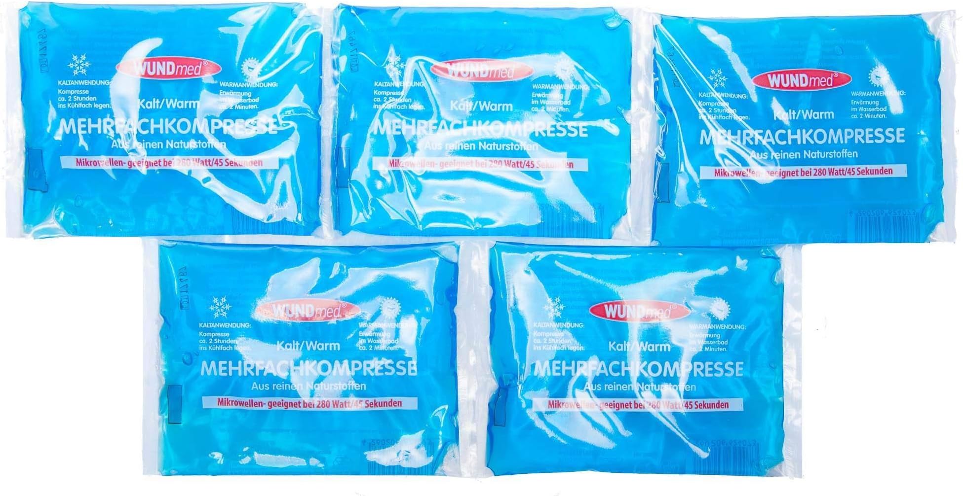 Reusable Cold/Warm Compresses (Pack of 5) Very Small