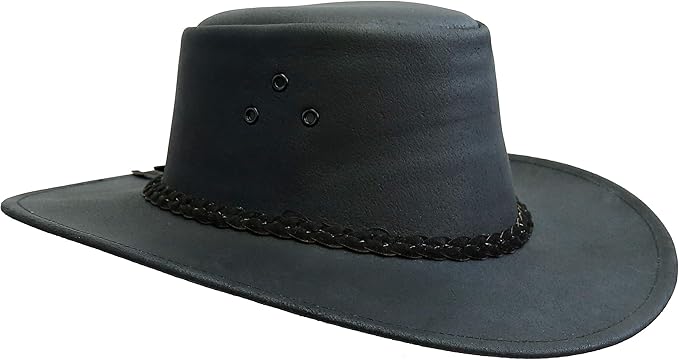 kids leather hat