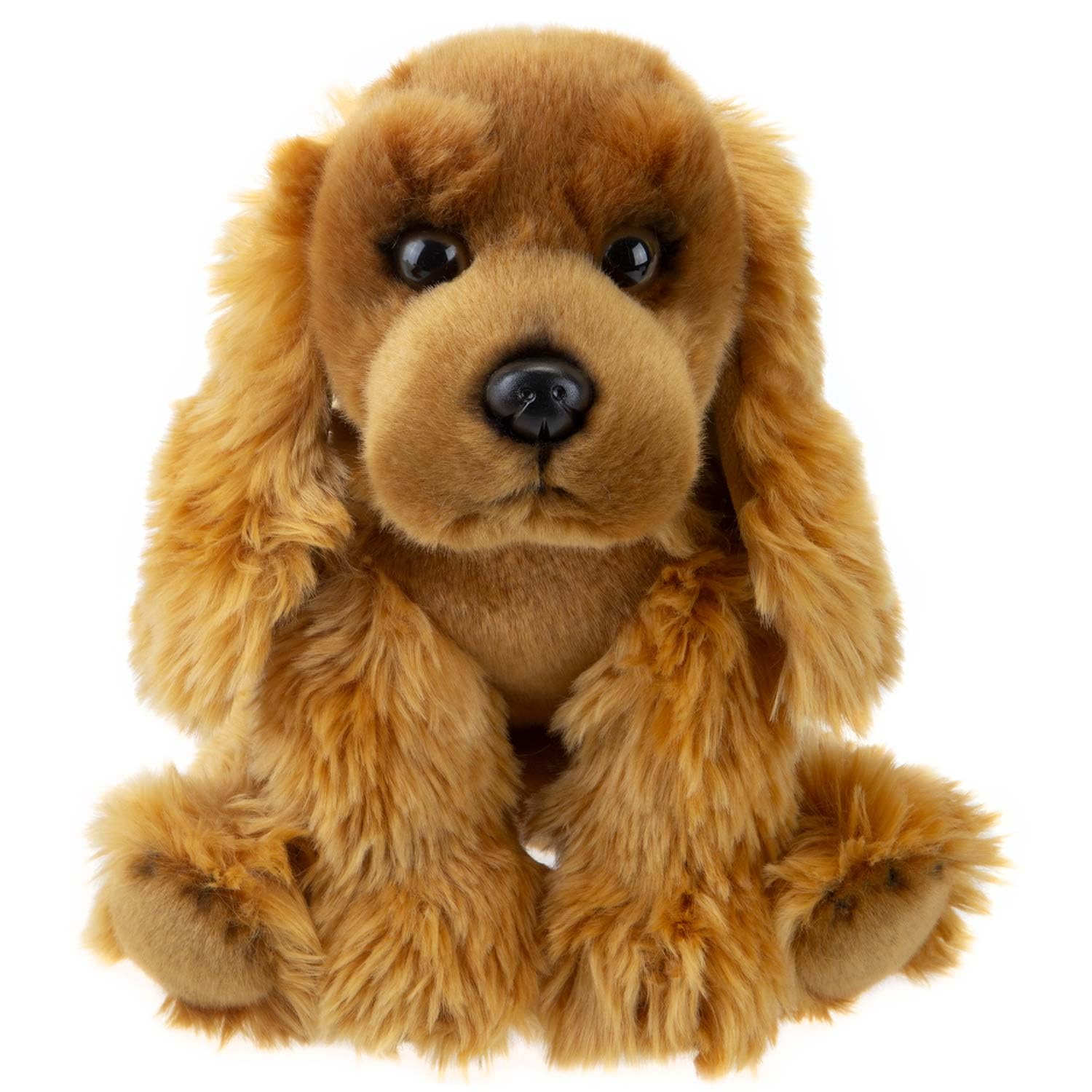 PMS VFM - Cocker Spaniel Dog Plush 30cm Soft Toy (Orange Brown) Super Cute & Fluffy Luxury Lifelike Stuffed Animal Teddy Gosh Designs - Natural World Collection โ image 1