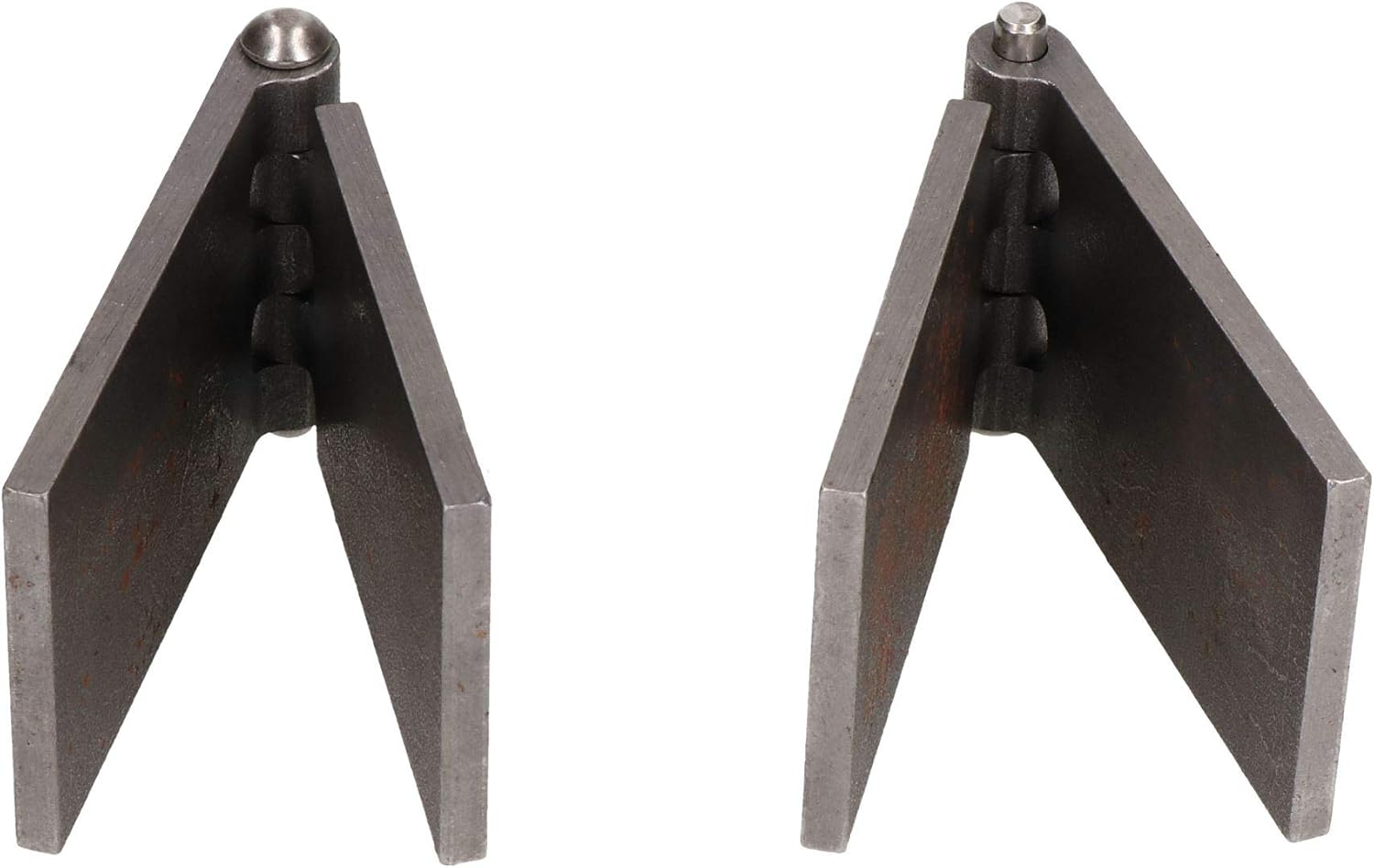 2 Pack Large Steel Butt Hinge Extra Heavy Duty Industrial Quality