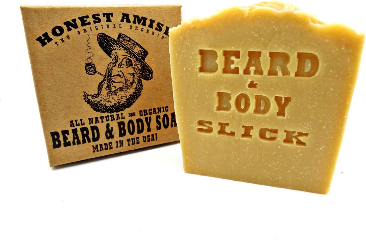 Honest Amish Beard & Body Soap (Slick)