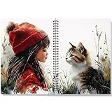 Zaycca Spiral Journal Notebook for Women & Men,B5