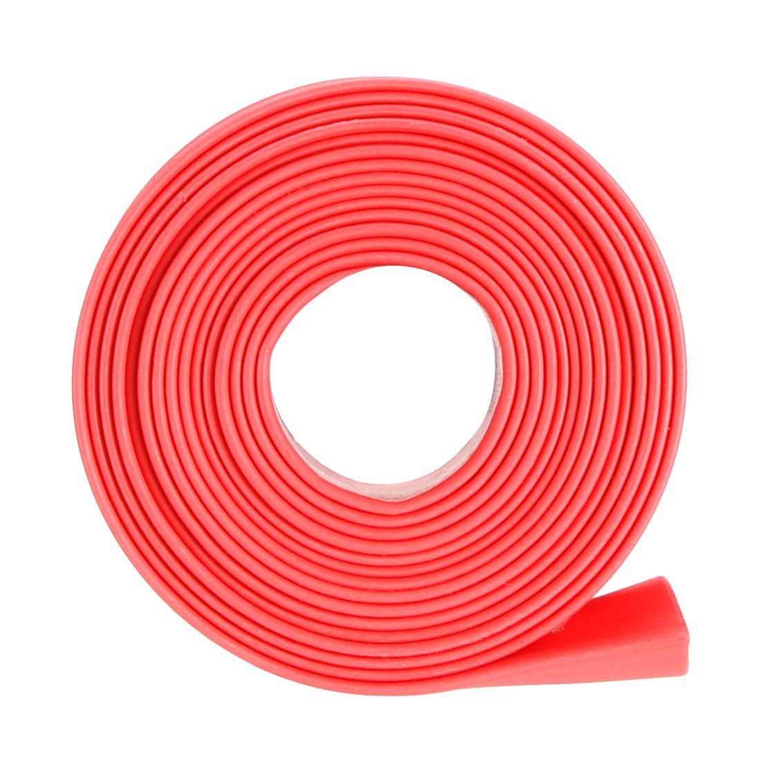 sourcing map Heat Shrink Tubing, 23mm Flat Width 2:1 Heat Shrink Tube Wire Wrap Cable Sleeve 1m Red