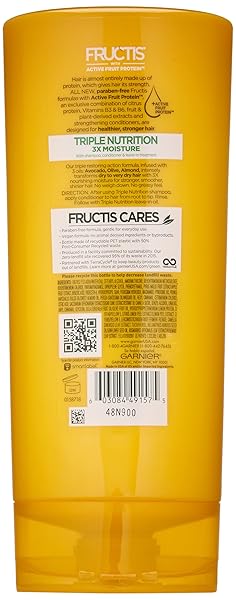 GARNIER FRUCTIS TRIPLE NUTRITION CONDITIONER, DRY TO VERY DRY HAIR, 21 FL. OZ.