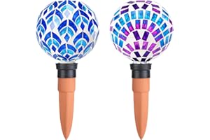 Chonsun Plant Watering Globe Large Self Watering Globes 2 Pack for Indoor Outdoor Plants Self Watering Planter Insert Watering Devices for Plant Lover Gifts