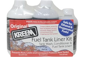 Kreem Products 19-103 Fuel Tank Liner Combo Pack, 3 Pack, Black, One Size