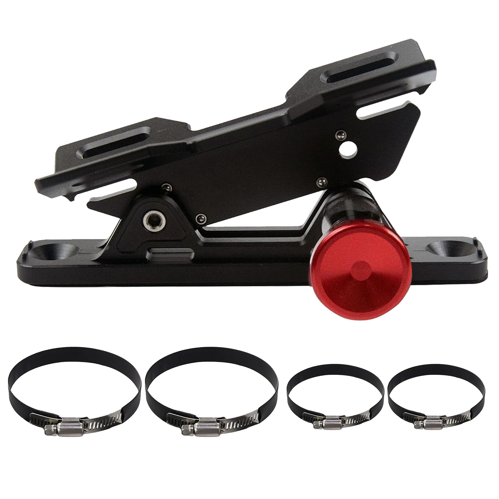 Photo 1 of Quick Release Fire Extinguisher Mount - Aluminum Adjustable UTV Roll Bar Fire Extinguisher Holder Mounting Bracket for Jeep Wrangler TJ JK JL JKU Polaris RZR Ranger Cam-Am X3 Universal
