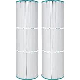 Hurricane Filters HF5397-01 2 Pack Advanced Spa Filter Cartridge - Replacement for PLB-S-100, Unicel C-5397, Filbur FC-2792, Rainbow, Waterway, Leisure Bay S2/G2 Spa 100