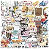 Writer Stickers |50Pcs Author Waterproof Vinyl Decals for Water Bottles Laptop Luggage Cup Mobile Phone Computer Skateboard R