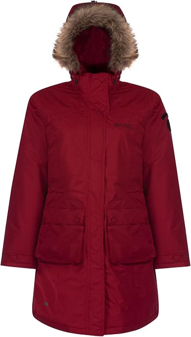 Waterproof Insulated Parka Jacket Black 