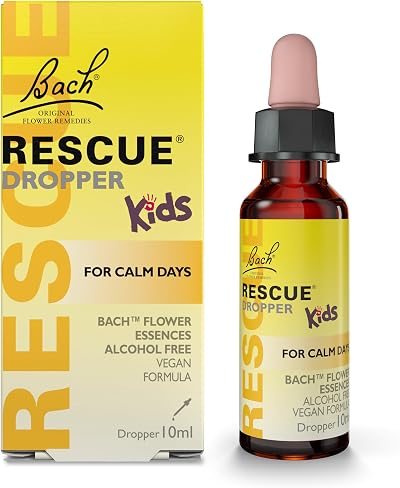 Rescue Rescue Kids Calm Days Dropper 10ml Alcohol Free Flower Essence Formula