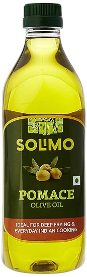 Amazon Brand-Solimo Pomace Olive Oil, 1L