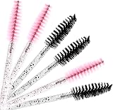 MUKCHAP 300 Pack Eyelash Mascara Brushes 2 Colors Bendable Applicators 10cm view 3