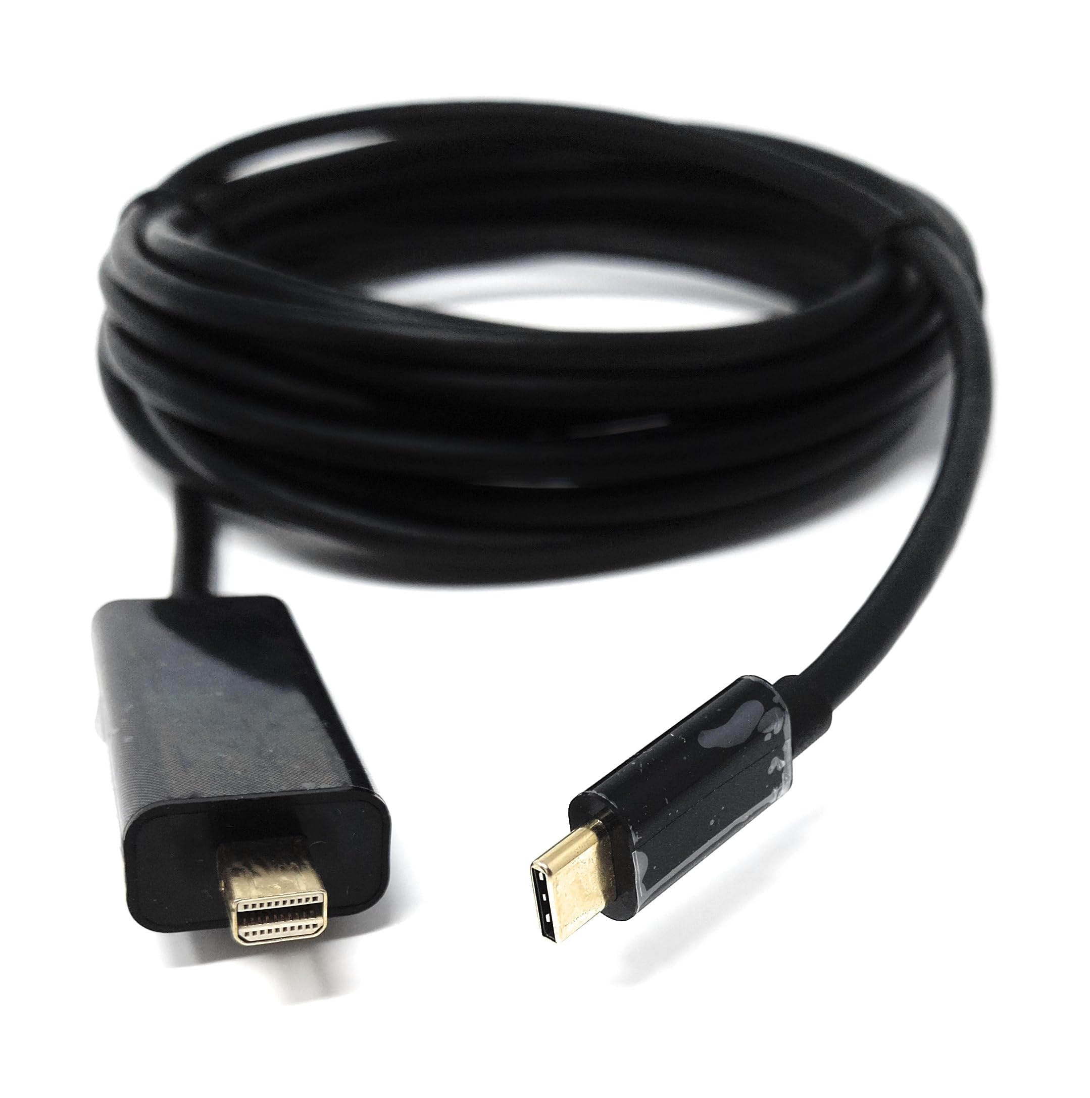 5m USB C to Mini DisplayPort Cable, Mini DP Lead, 4K 60Hz Cord Gold Connectors 16.5ft