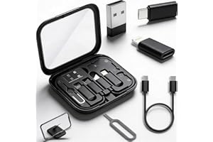 Snapcase 60W Multifunctional Fast Charging Data Cable Kit, Conversion Set USB A & Type C to Male Micro/Type C/Lightning,Data 