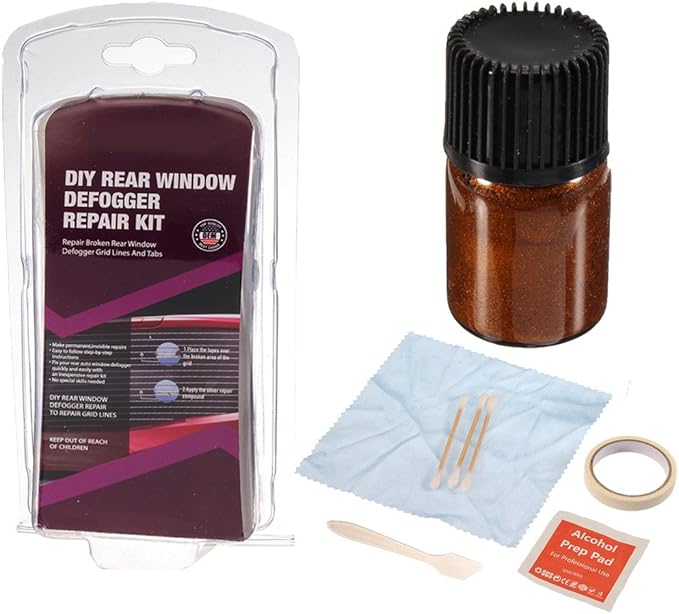 CFUNN Car Diy Rear Window Defogger Repair Kit Broken Defogger Grid