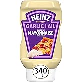 Heinz Garlic Mayonnaise Style Sauce, 340 mL Bottle
